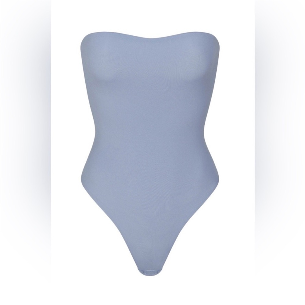 NWT Skims Fits Everybody Strapless Bodysuit - Slate - Small